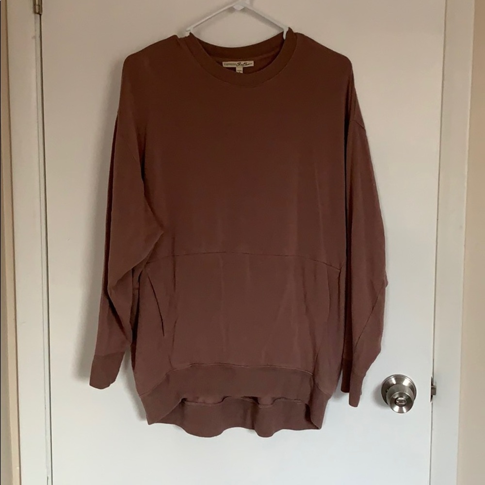 Crew neck sweatshirt